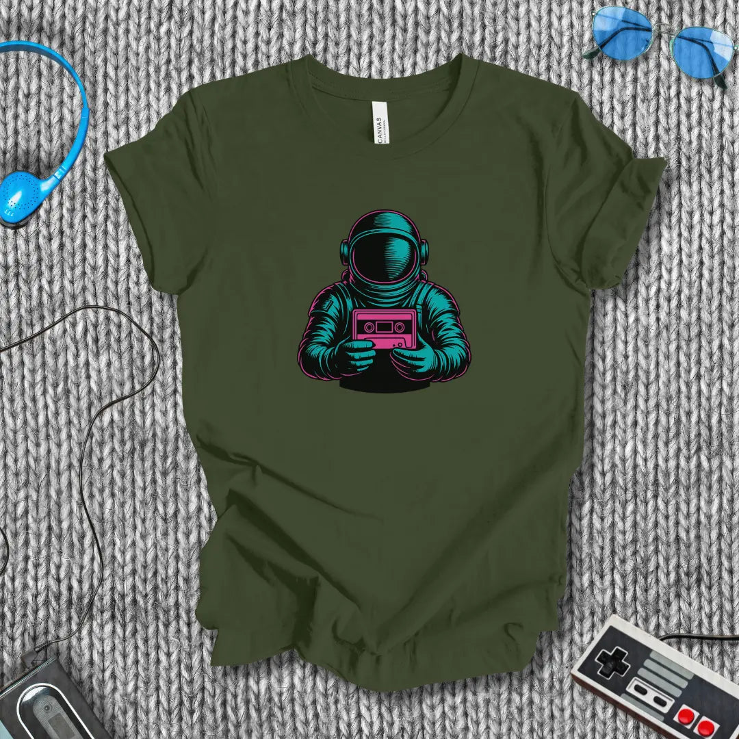 Cassette Commander T-Shirt Bella+Canvas