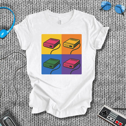 Retro Dial-Up Pop Art T-shirt