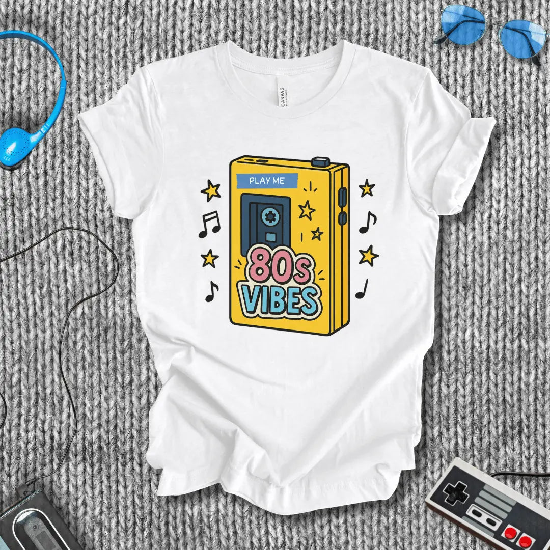 80s Vibe (Play Me) T-Shirt Bella+Canvas