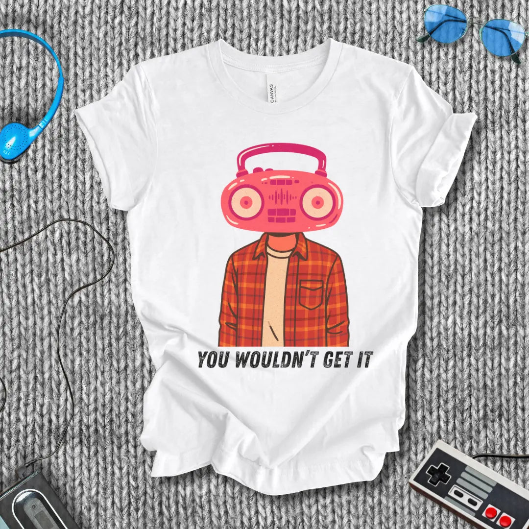 Boombox Head T-Shirt Bella+Canvas