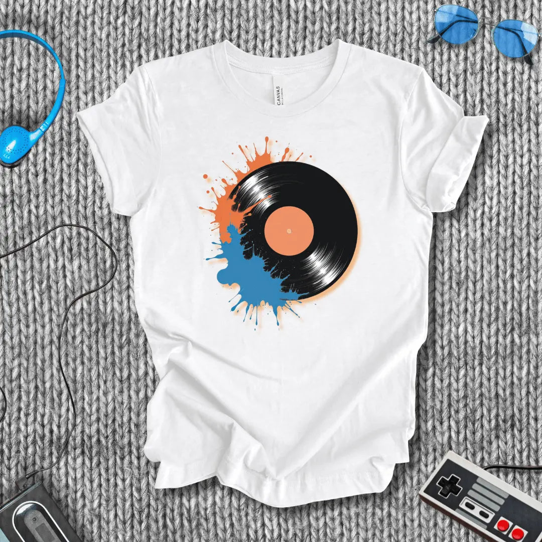 Vinyl Splash T-Shirt Bella+Canvas
