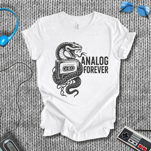 Analog Forever T-Shirt Bella+Canvas
