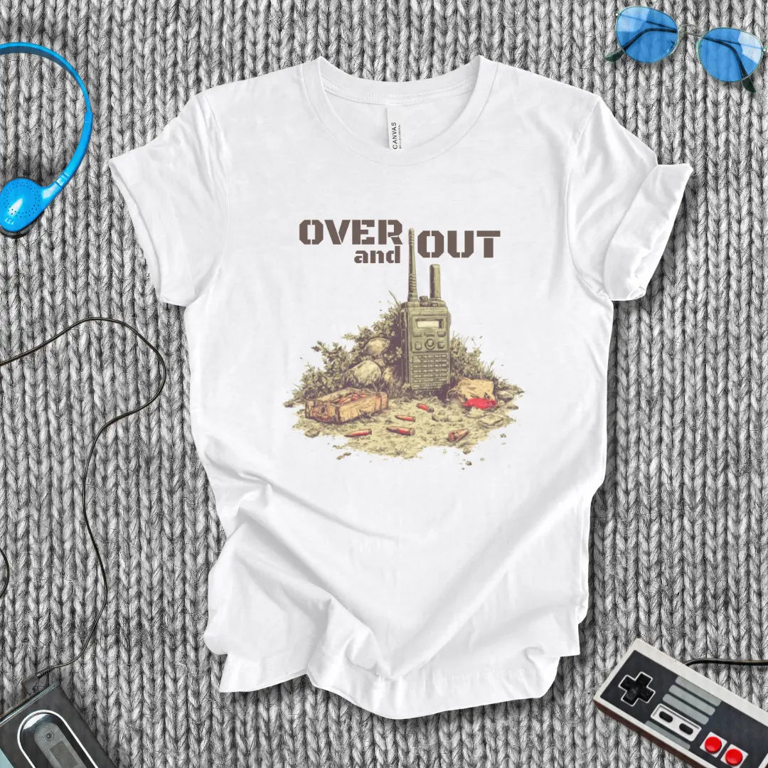 Over and Out T-Shirt Bella+Canvas