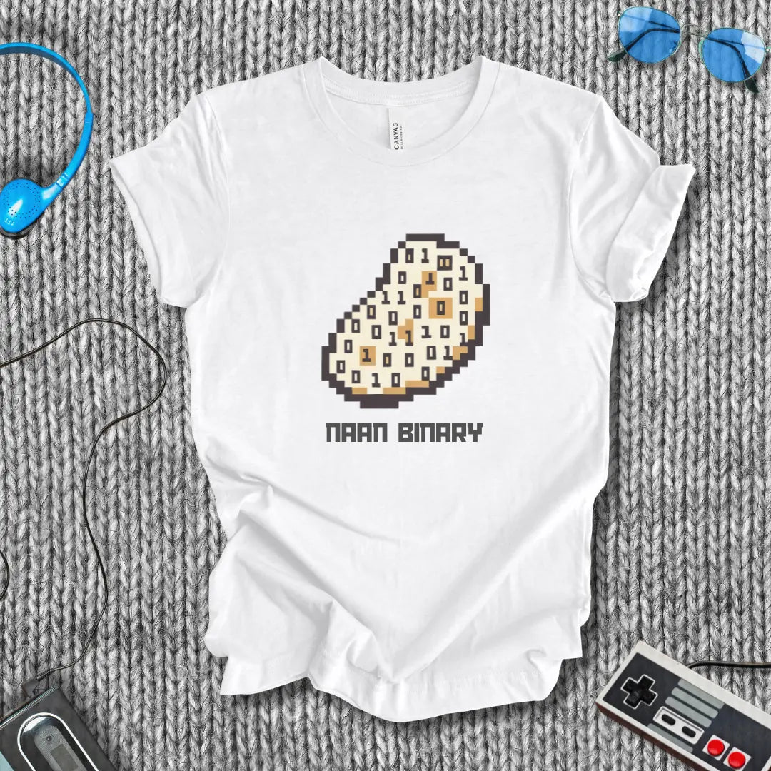 Naan Binary T-Shirt Bella+Canvas