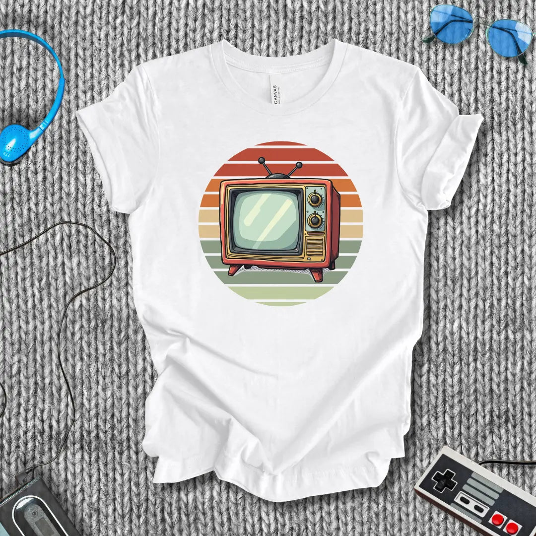 The Tube Vintage TV T-Shirt Bella+Canvas