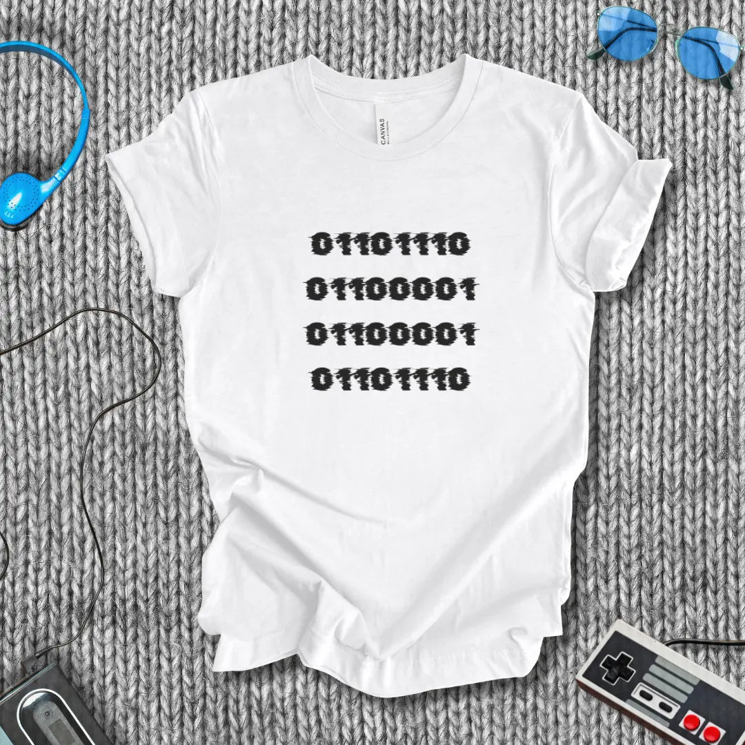 Naan (Binary) T-Shirt Bella+Canvas