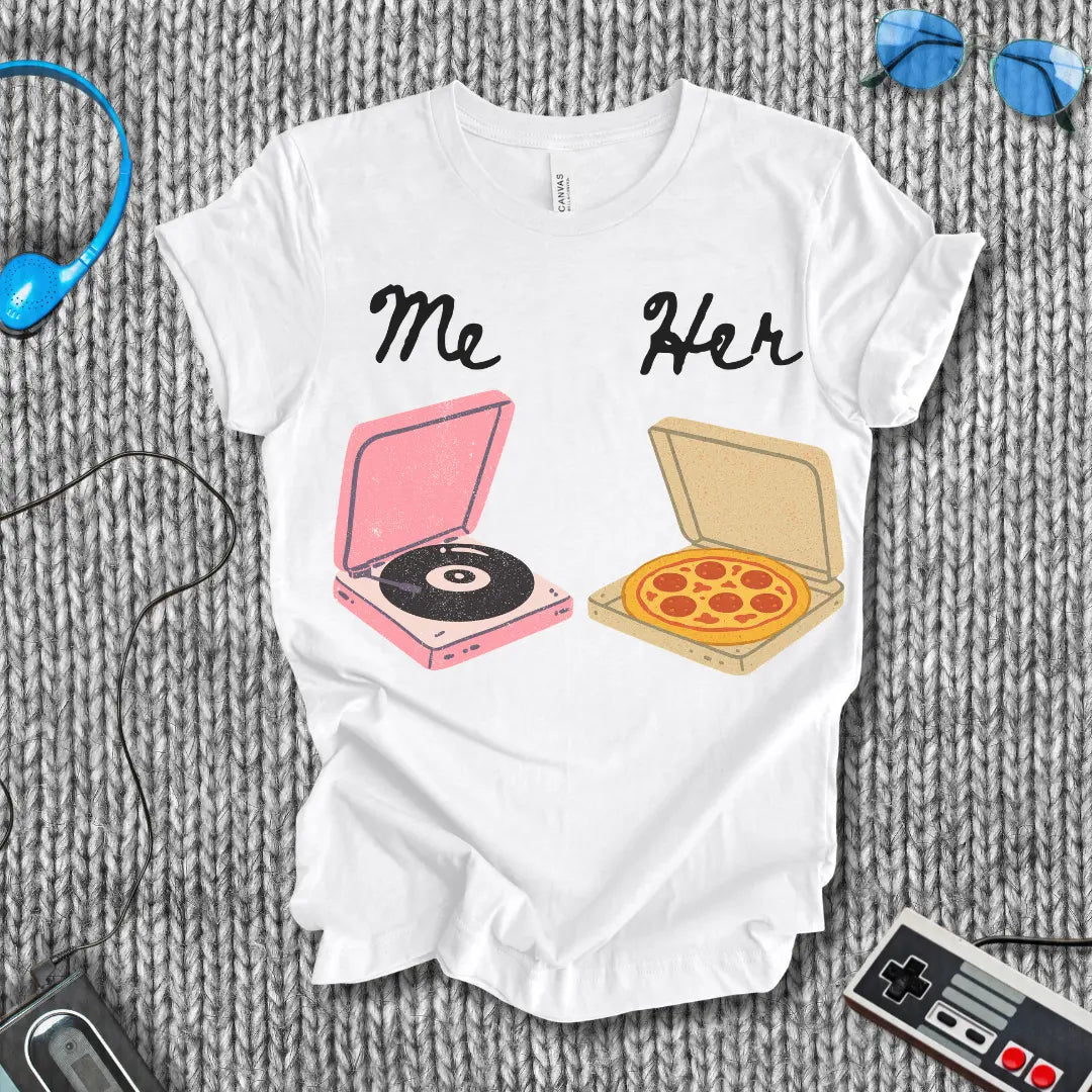 Me & Her Date Night T-Shirt Bella+Canvas
