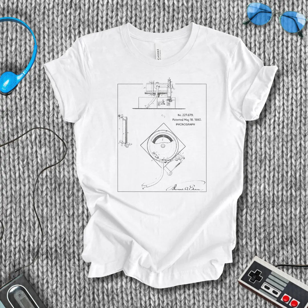 Phonograph Patent Bella+Canvas