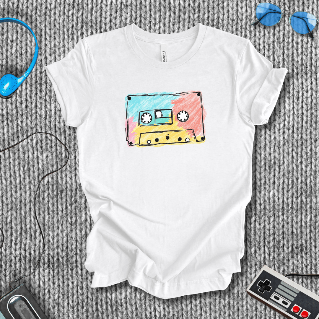 Crayon Cassette T-Shirt