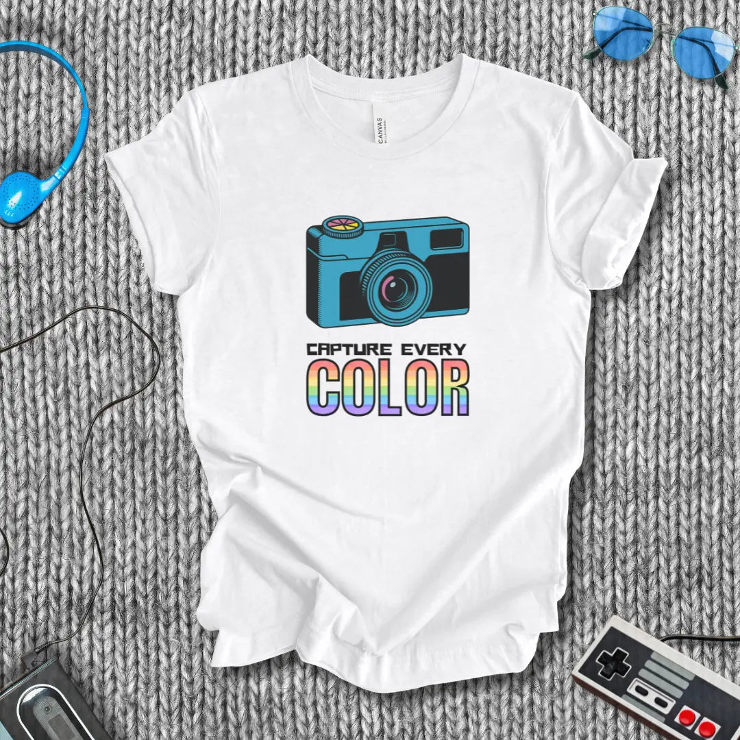 Capture Every Color T-Shirt Bella+Canvas